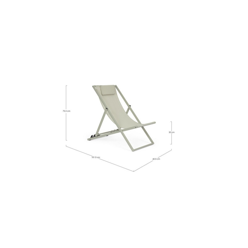 Sdraio Pieghevole Taylor Breeze | Sedia da Giardino e Mare