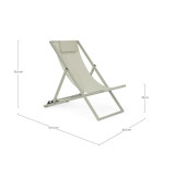 Sdraio Pieghevole Taylor Breeze | Sedia da Giardino e Mare