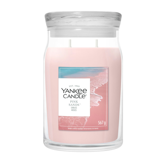 Yankee Candle Pink Sands Candela Grande Signature | Segantini