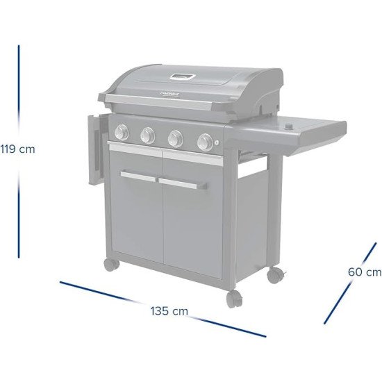 Campingaz 4 Series Premium S DualGas Barbecue 4 Bruciatori | Segantini