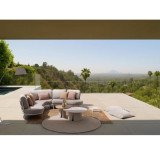 Salotto Angolare Helios Pelican Bizzotto | Segantini Garden Center