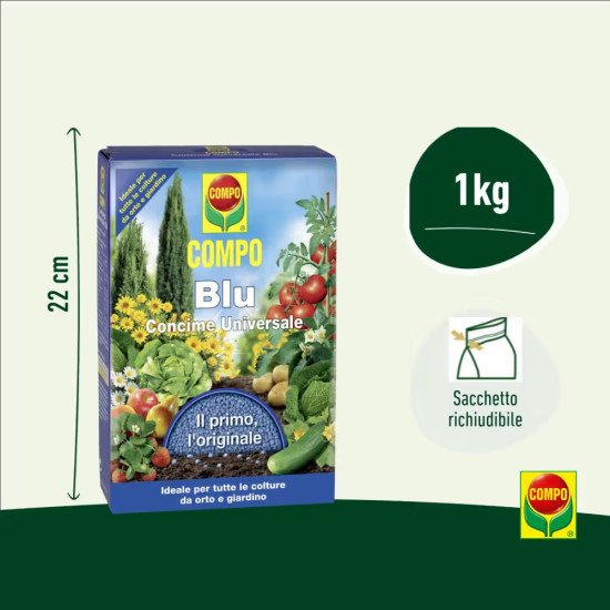 COMPO Blu Concime Universale 1kg | Segantini Garden Center