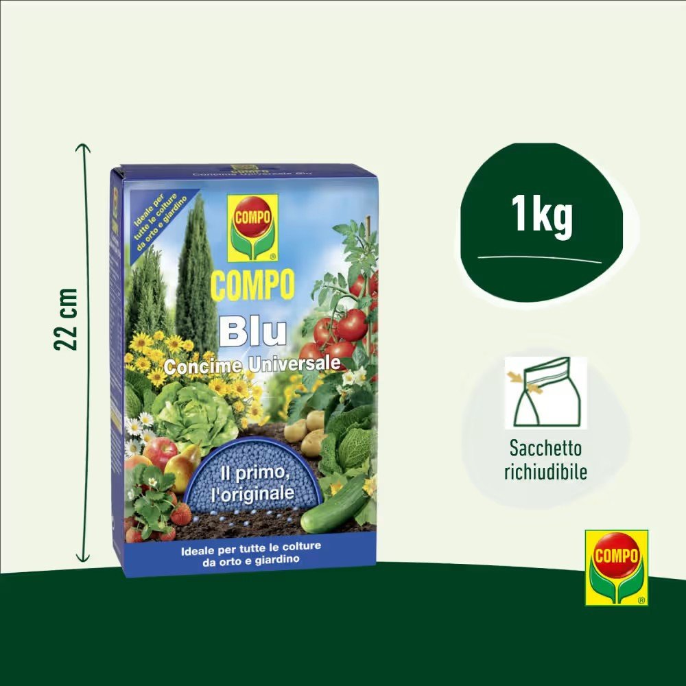 COMPO Blu Concime Universale 1kg | Segantini Garden Center