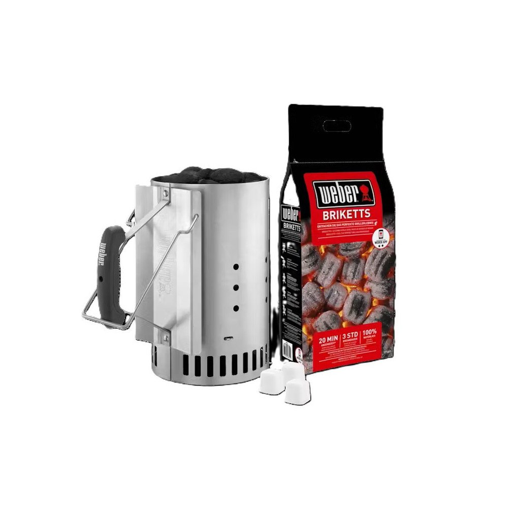 Weber Set Ciminiera Accensione Rapidfire | Segantini Garden Center