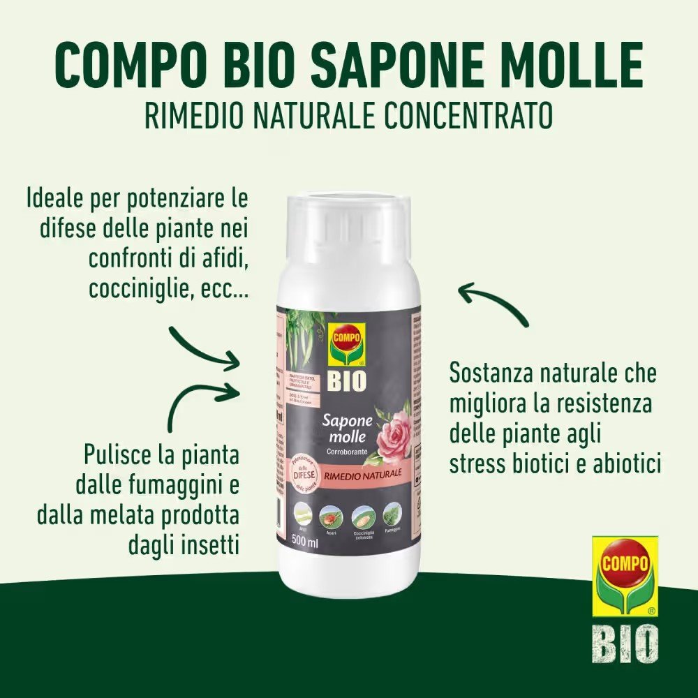 COMPO BIO Sapone Molle Concentrato 500ml | Segantini Garden