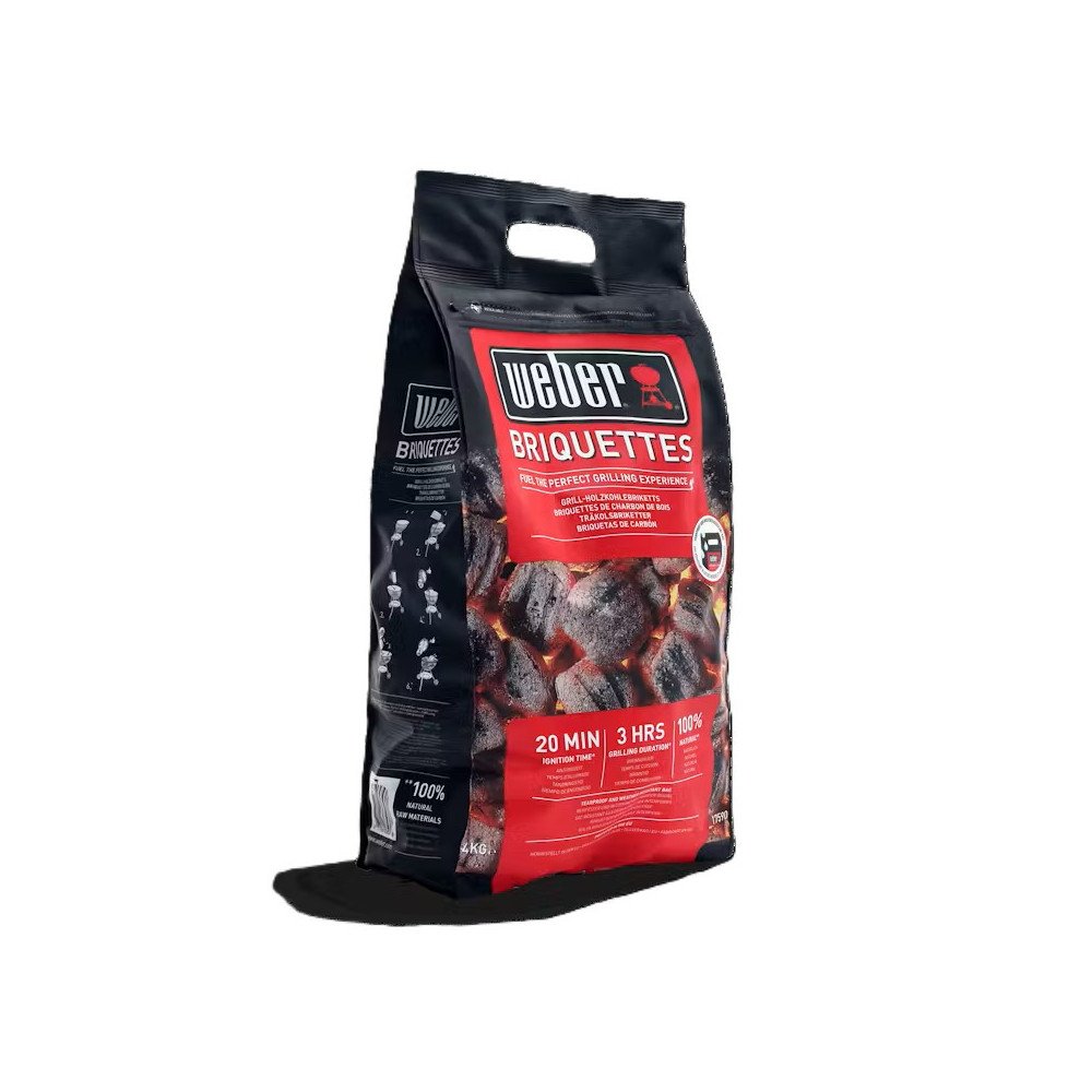 Bricchetti Weber 4kg Certificati FSC | Segantini Garden Center