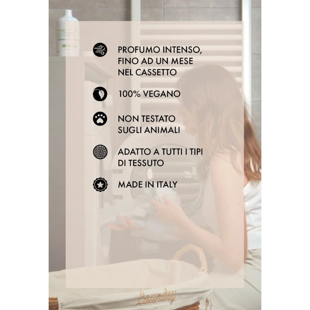 Profumatore Bucato Muschio Bianco Il Bucato di Adele | Segantini